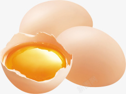 柴鸡鸡蛋高清图片