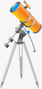 望远镜png免抠素材_新图网 https://ixintu.com 望远镜 科学 观察