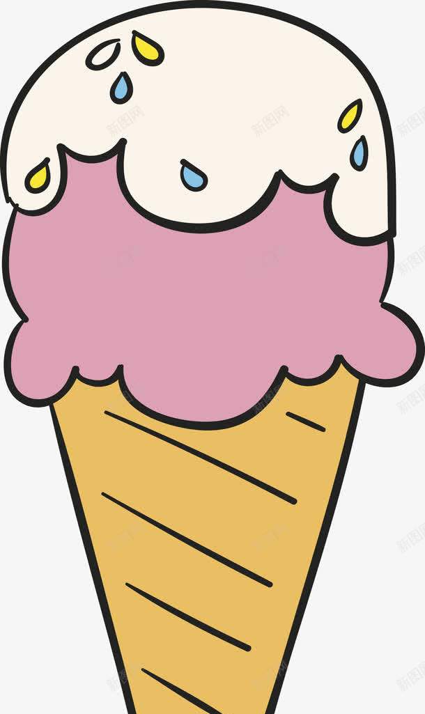 彩色卡通冰淇淋图标png_新图网 https://ixintu.com 冰棒 冰淇凌 冰淇淋简笔画 手绘冰淇凌 手绘雪糕 手绘食物 矢量雪糕 美食 雪糕 雪糕图标 食物