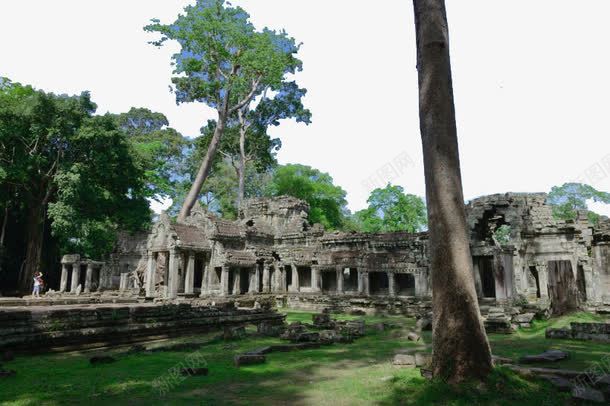 柬埔寨圣剑寺一png免抠素材_新图网 https://ixintu.com 名胜古迹 旅游风景 著名建筑