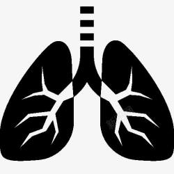 lungs保健肺图标高清图片
