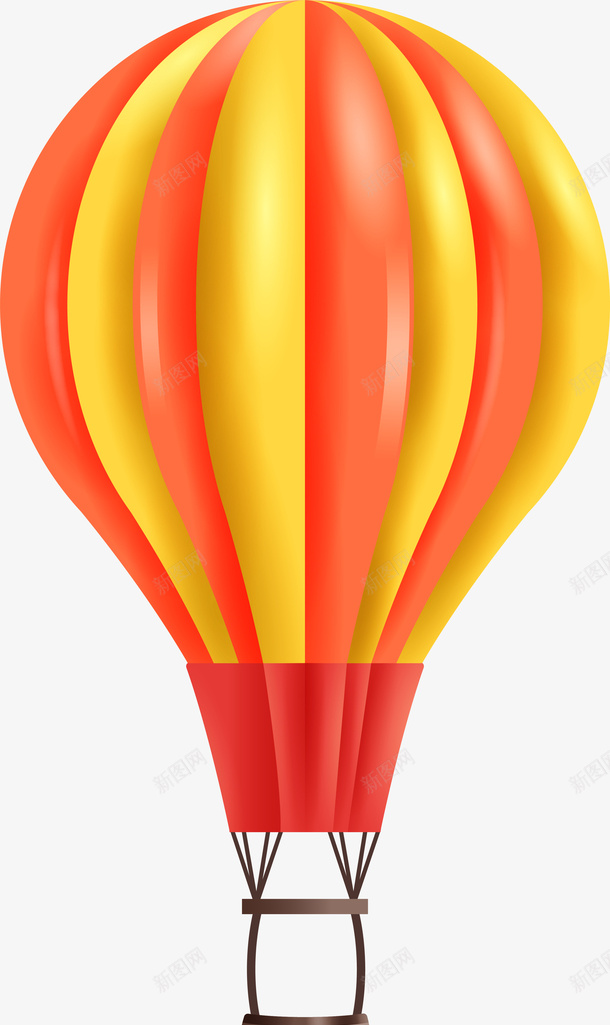 彩色氢气球装饰图png免抠素材_新图网 https://ixintu.com 免抠图 卡通装饰 扁平化 氢气球 热气球 矢量图案
