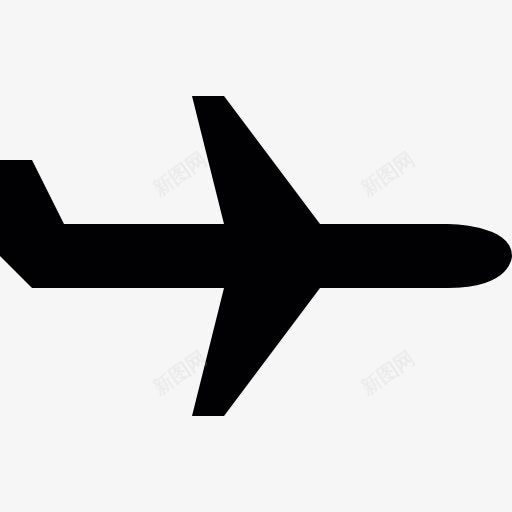 飞机图标png_新图网 https://ixintu.com 剪影 客运 旅游 运输 飞 飞机