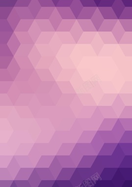 紫色扁平几何渐变海报背景矢量背景