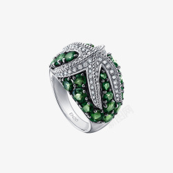 enzoenzo绿宝石戒指高清图片