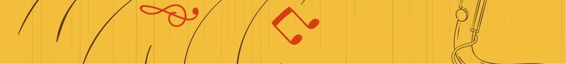 爵士乐主题背景矢量图ai设计背景_新图网 https://ixintu.com 乐器 几何 爵士乐 素材 背景 萨克斯 音乐 音符 黄色 矢量图