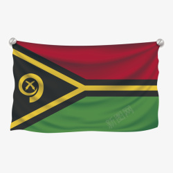 旗标国家瓦努阿图矢量图素材