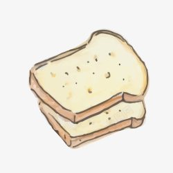 面包片图片素材下载手绘面包片高清图片