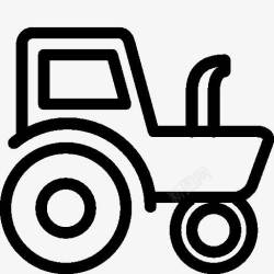 tractor运输拖拉机图标高清图片