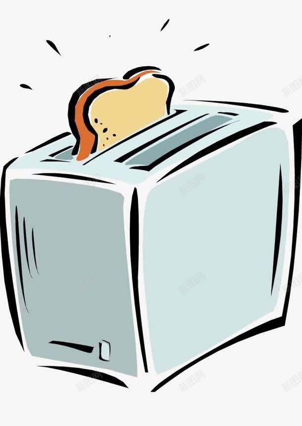 烤面包机png免抠素材_新图网 https://ixintu.com PNG图形 PNG装饰 机器 装饰 面包机 面包片