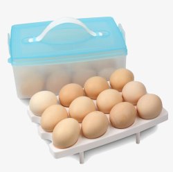鸡蛋盒鸡蛋收纳盒高清图片