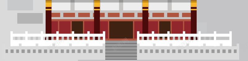 中式建筑平面宣传海报背景矢量图ai设计背景_新图网 https://ixintu.com 中式建筑 卡通海报 古建筑 对称设计 平面设计 建筑 建筑物 文艺 特色建筑 矢量图