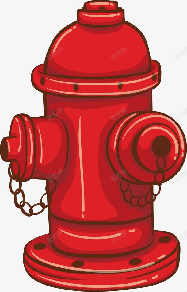 红色手绘消防栓png免抠素材_新图网 https://ixintu.com 手绘消防栓 消防栓 消防系统 矢量png 红色消防栓