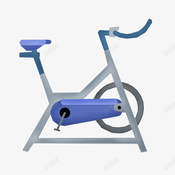 健身器材手绘插画自行车png免抠素材_新图网 https://ixintu.com 健身 器 插画 材手绘 自行车