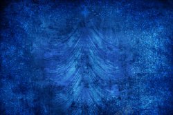 蓝色梦幻圣诞树背景高清图片