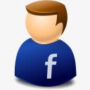 绀肩墿绠用户WebFacebook社会图标高清图片