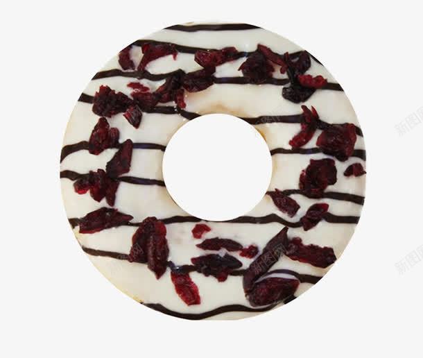 玫瑰巧克力片png免抠素材_新图网 https://ixintu.com 健康食品 早餐图片 甜甜圈 甜食 白巧克力图片