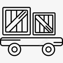 两盒太妃糖车用两盒图标高清图片