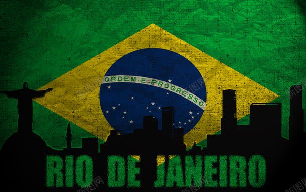 巴西国旗图案jpg设计背景_新图网 https://ixintu.com 其它类别 国旗图案 图片素材 城市剪影 巴西国旗 巴西国旗图案图片 巴西国旗图案图片素材下载 背景花边