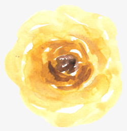 黄色花开富贵素材