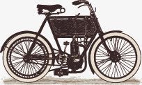 欧式古典装饰元素png免抠素材_新图网 https://ixintu.com 古典装饰 欧式 汽车车 精美装饰 自行车