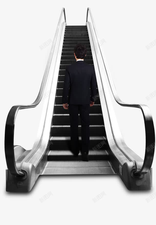 电梯和男人png免抠素材_新图网 https://ixintu.com png元素 手扶梯 爬楼梯男子 爬楼梯的人 电梯 男人