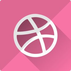 community社区Dribbble标志媒图标高清图片