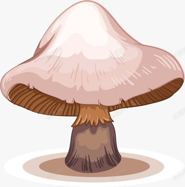 蘑菇卡通插画4png免抠素材_新图网 https://ixintu.com 卡通 插画 素材 蘑菇