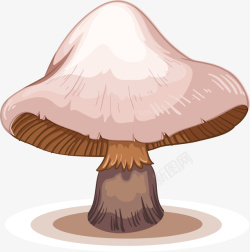 蘑菇卡通插画4素材