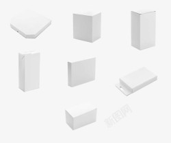 白色透明纸箱白色箱子高清图片