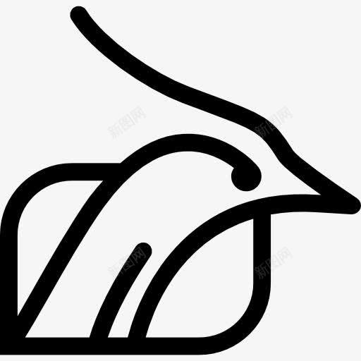 鸟头的形状轮廓内的背景图标png_新图网 https://ixintu.com 动物 形状 轮廓 鸟 鸟头 鸟头的轮廓 鸟的外形轮廓