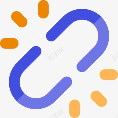 断开的链接图标图标