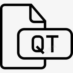 QTQt文档界面符号中风图标高清图片