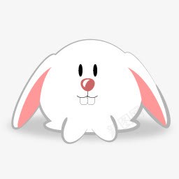 可爱的小白兔图标png_新图网 https://ixintu.com 可爱 图标 小白兔