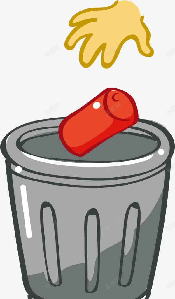 扔垃圾png免抠素材_新图网 https://ixintu.com 回收站 垃圾 垃圾桶 手 扔 扔垃圾 投掷