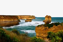 龙头岩风景图澳洲十二使徒岩风景图高清图片