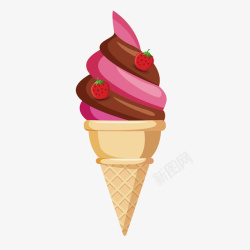 冰淇淋设计图卡通冰淇淋矢量图高清图片