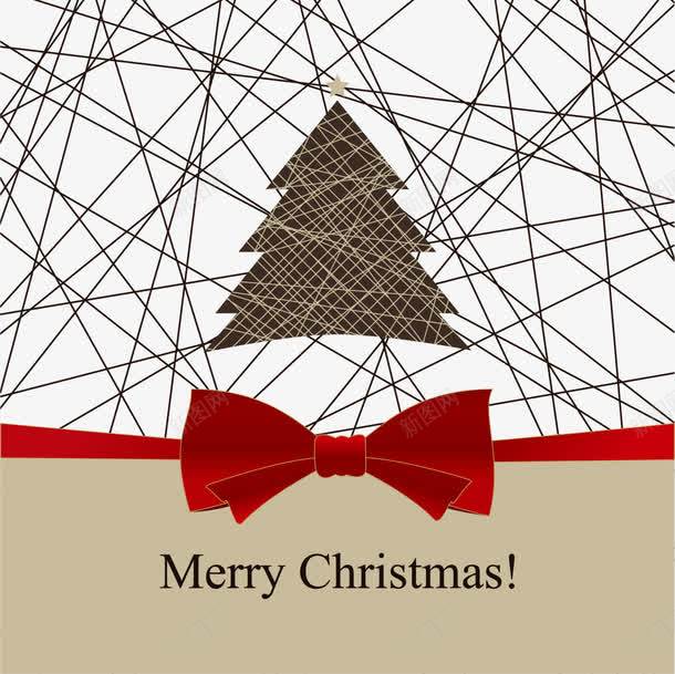 圣诞节创意棕色圣诞树png免抠素材_新图网 https://ixintu.com christmas merry 创意圣诞树 圣诞快乐 圣诞节 棕色圣诞树 红色蝴蝶结
