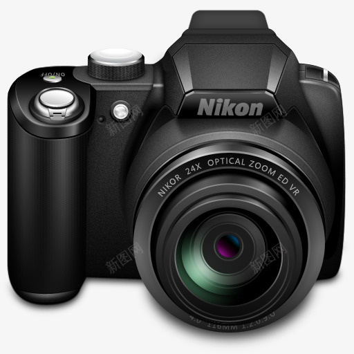 尼康相机EasytheIcons图标png_新图网 https://ixintu.com Camera nikon 尼康 相机