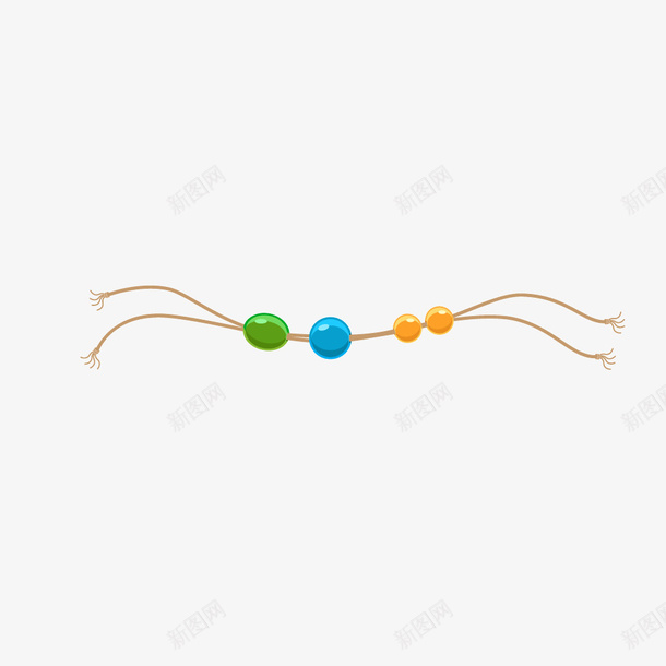 古典手链配饰矢量图ai免抠素材_新图网 https://ixintu.com 古典 手链 装饰 配饰 矢量图