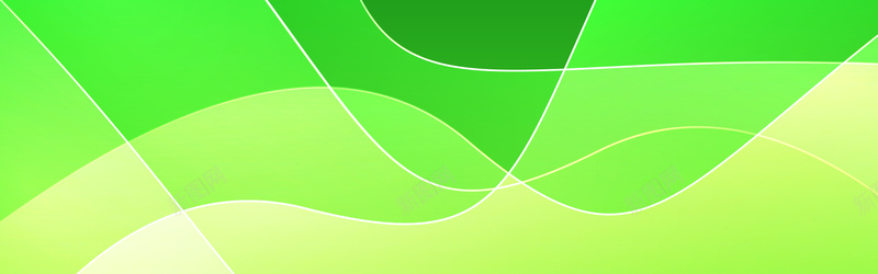 绿色曲线分割背景psd设计背景_新图网 https://ixintu.com banner 几何 分割 扁平 曲线 海报banner 渐变 绿色
