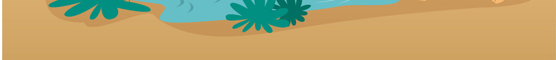 矢量沙漠绿洲旅游背景ai设计背景_新图网 https://ixintu.com 卡通 手绘 旅游 沙漠 矢量 童趣 绿树 绿洲 绿色 背景 风景 骆驼 黄沙 黄色 矢量图