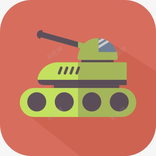 坦克图标png_新图网 https://ixintu.com 佳能 坦克 武器 装甲 运输