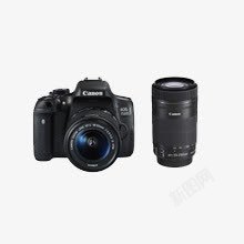 佳能相机镜头佳能EOS750D双镜头套机高清图片