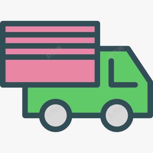 货运卡车图标png_新图网 https://ixintu.com 交货 卡车 汽车 货物的卡车 运输