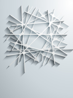 叠加方格现代感立体纸质方格叠加创意背景矢量图高清图片