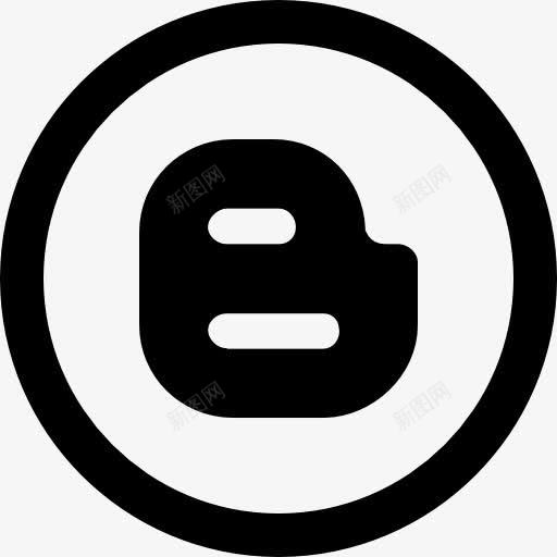 社会博客圆形界面按钮图标png_新图网 https://ixintu.com 博客 圆形标识 按钮 标识 社交圈