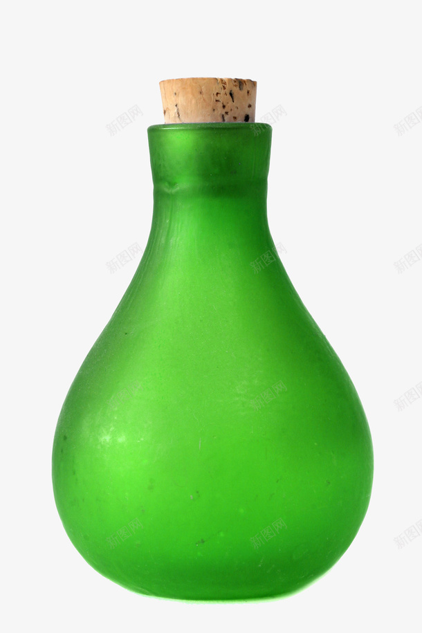 绿色瓶子psd免抠素材_新图网 https://ixintu.com 元素 免扣 瓶子 绿色