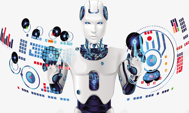 白色机器人矢量图eps免抠素材_新图网 https://ixintu.com 机器人 机器人PNG 白色 白色机器人 矢量机器人 矢量图