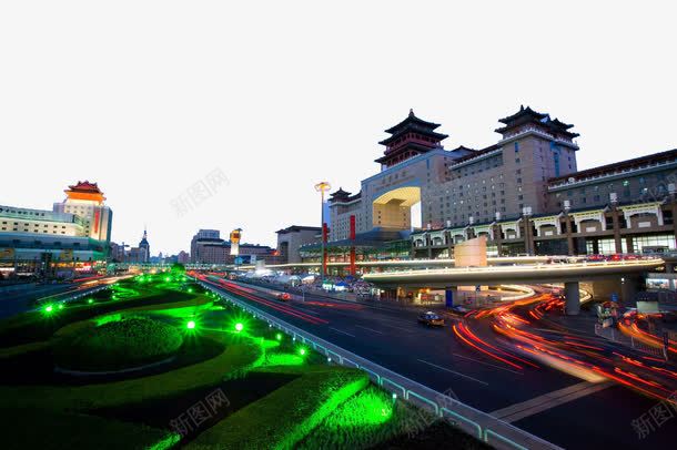 北京西客站火车站png免抠素材_新图网 https://ixintu.com 名胜古迹 旅游风景 著名建筑